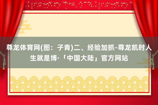 尊龙体育网(图：子青)二、经验加抓-尊龙凯时人生就是博·「中国大陆」官方网站